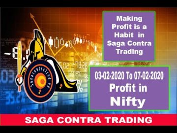 Week36_ 03-02-2020 to 07-02-2020 Nifty Intraday Profit