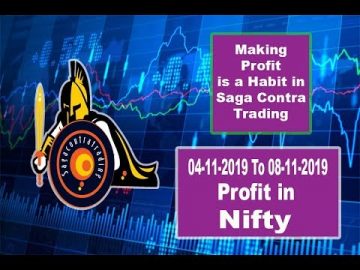 Week 23 _ 04-11-2019 to 08-11-2019 Nifty Intraday Profit