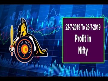 22-07-2019 to 26-07-2019 Nifty Intraday Profit