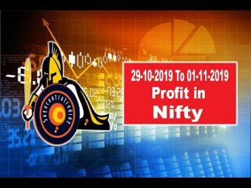 Week 22 _ 29-10-2019 to 01-11-2019 Nifty Intraday Profit