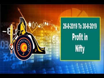 26-08-2019 to 30-08-2019 Nifty Intraday Profit