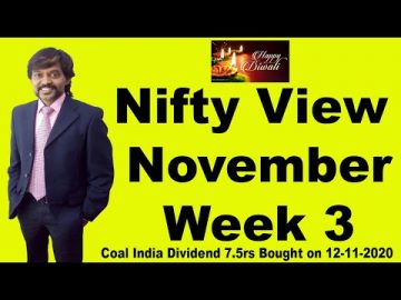 Nifty View November Week 3 _ Saga Moorthy | Coal India Bought